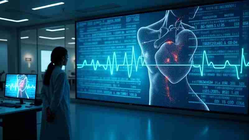 Boosting Congenital Heart Disease Detection through Advanced Genetic Screening, Concept art for illustrative purpose, tags: die bei der von angeborenen - Monok